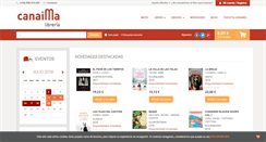 Desktop Screenshot of libreriacanaima.com